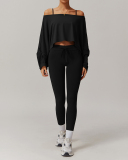Long Sleeve Legging Black