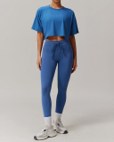Short Sleeve Legging Night Blue