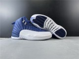 Air Jordan 12 Retro Stone Blue Shoes