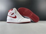 Air Jordan 1 Retro White Red Shoes