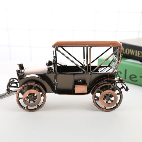 European-style Classic Car Model Iron Crafts Ornaments Auto Hot Whells Speed Wheels Voiture Jouet Car Toys for Children Adults