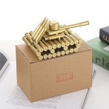 Modern Metal Type 95 Tank Model Desk Car Figurines Bullet Shell Crafts Vintage Home Decoration Accessories Birthday Gifts Toys