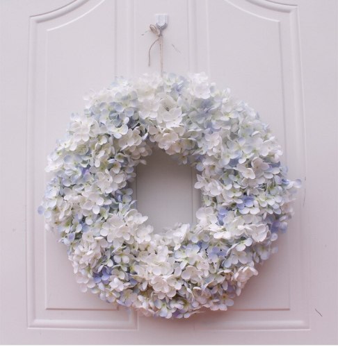 Floral Artificial Rose Wreath Door Hanging Wall Window Decoration Wreath Holiday Festival Wedding Decor
