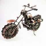 Vintage 3D Handmade Motorbike Model Motorcycle Decoration Moto Ornament Classic Autocycle Artwork Fans Souvenirs Gift Link Chain