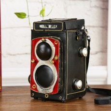 Classical 3D DIY Handmade Vintage Camera Model Iron Material Cafe Ornament Dining room Decoration Simulation Camcorder Artwork