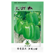 600pcs Capsicum seeds Organic Green Bell Peppers Sweet Bell Pepper Vegetable Planting
