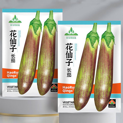 Bamboo Silk Marvel: Flowering Eggplant Seeds from Sichuan