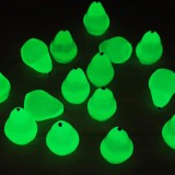 Miniature Glow-in-the-Dark Pear, Resin DIY Fruit Accessory, Simulation Pear Ornament for Decorative Accessories