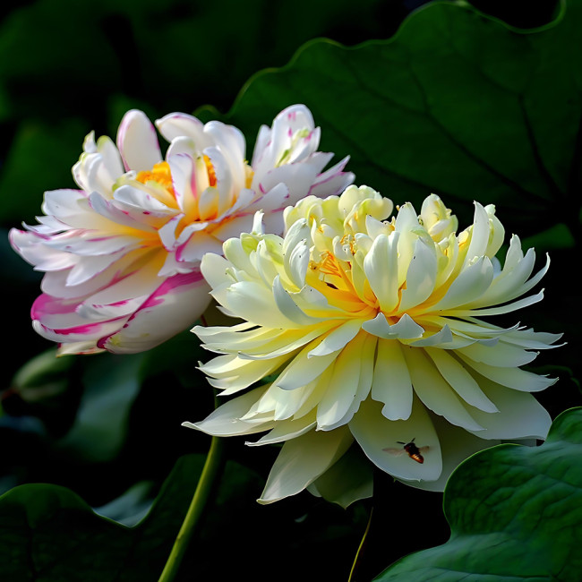 'Shuang Zi Xing' Lotus Seeds, Large Flowers - Rare and Exotic Varieties