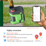 N302 WiFi Water Timer with Low Power Consumption, Weather Integration, and Smart Irrigation Programs