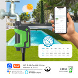 N302 WiFi Water Timer with Low Power Consumption, Weather Integration, and Smart Irrigation Programs