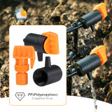 N304 Adjustable Drip Irrigation Head for Precise Water Flow Control - Durable & Compatible with 1/4’’ Tubing