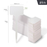 N305 T-shaped Plant Labels 15cm, Writable and Reusable for Indoor and Outdoor Gardens