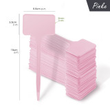 N305 T-shaped Plant Labels 15cm, Writable and Reusable for Indoor and Outdoor Gardens