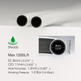 N343 8/11MM Panda PVC Hose – High-Flow UV-Resistant Micro-Sprinkler Hose for Efficient Irrigation