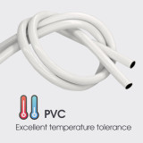 N343 8/11MM Panda PVC Hose – High-Flow UV-Resistant Micro-Sprinkler Hose for Efficient Irrigation
