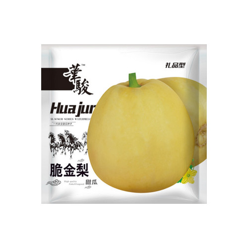 Pale Yellow Crispy Melon, Pear-Shaped