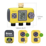 N365 FlowMaster Trizon Pro – Triple-Outlet Digital Water Timer with Custom Scheduling & Weather-Resistant
