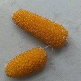 Mini Strawberry-Shaped Yellow Corn Seeds – Sweet & Decorative | Compact Edible Variety for Pots & Gardens