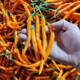 'Yellow La Mei' Long Chili Pepper Seeds - Vigorous Plants, Bright Yellow, Medium Spicy, High Adaptability