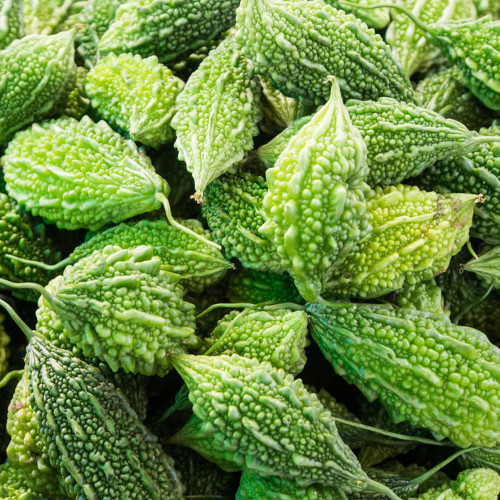 'Hei Wawa' Small Spiny Black Bitter Melon Seeds - Ornamental Edible Bitter Gourd Variety
