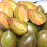 1053 Giovanni Tomato Seeds | Solanum lycopersicum | Tall Midseason Disease-Resistant Olive-Green Antho Salad Tomato, 2.1-2.8 oz
