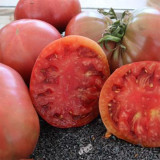 665 Hurl's Black Tomato Seeds | Large Dark Red Beefsteak Tomato, Up to 2.2 lb