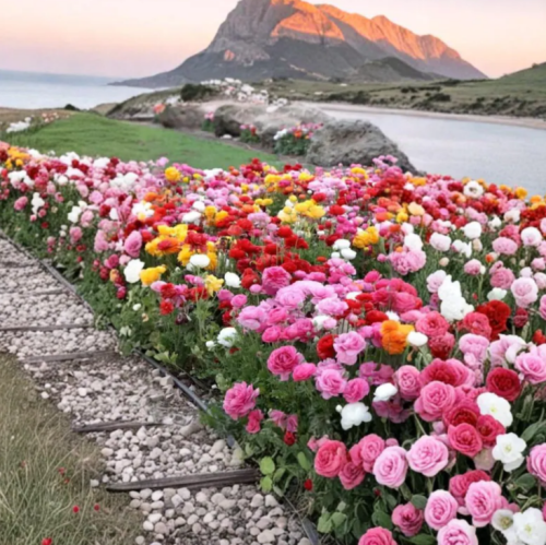 Ranunculus Seeds | Ranunculus asiaticus | Mixed Color Buttercup, Spring Ornamental Blooms