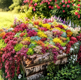 Sedum Seeds Autumn Mix | Sedum spp. | Hardy Perennial Succulent, Multi-Colored Ground Cover