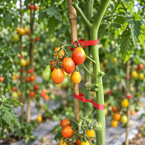 344 Submarine Blush Tomato Seeds | 0.7–1.4 oz Rosy-Gold Pear Cherries