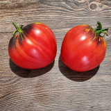 286 Senior Sergeant Tomato Seeds | 7.1–17.6 oz Red Hearts with Purple Anthocyanin Shoulders