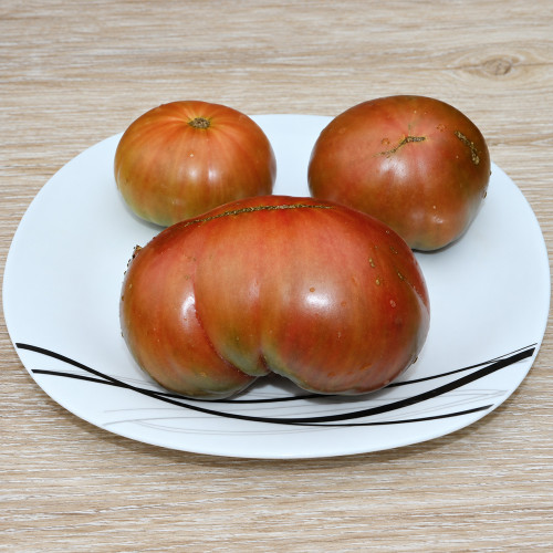 240 Dwarf BSP Tomato Seeds | Up to 12.3 oz Red Heart-Shaped Beefsteaks