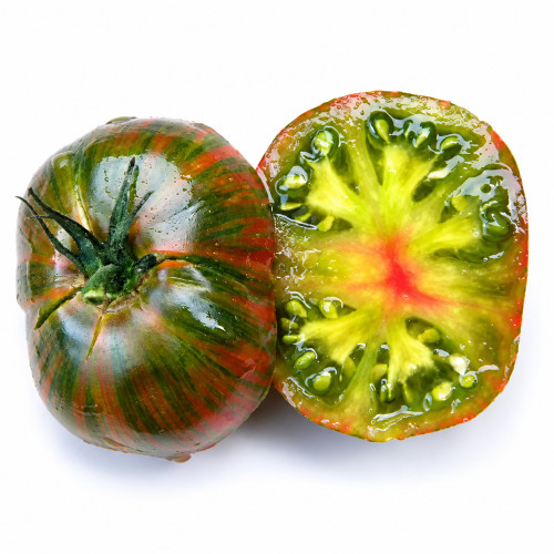 174 Aftershock Dwarf Tomato Seeds | 2.1–2.8 oz Green-When-Ripe Saladettes with Red Blush