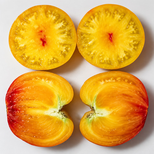 80 Maria's Heart Tomato Seeds | 7.1–17.6 oz Orange-Red Heart Tomatoes