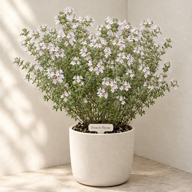 W1356 French Thyme Seeds | Aromatic Narrow-Leaf Culinary Perennial