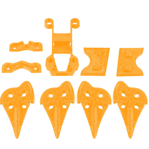 iFlight 3D Printed TPU Accessory Kit 3D Print for Cidora SL5 5inch 215mm Freestyle RC FPV Racing Drone