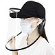 JMTTOP Protective Face Mouth Mask Caps Removable Particulate Respirator Hat Anti-Spitting Splash Prevents Saliva Transmission Windproof Sand Mask