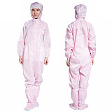 XT-XINTE Disposable Siamese Protective Clothing Dust-free Anti-static Working Overalls Isolation Coverall Waterproof Oil-Resistant Electronics Food Factory Wear