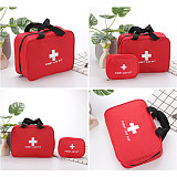 XT-XINTE Empty Large First Aid Kit Bag Emergency Medical Box Portable Travel Outdoor Camping Survival Medical Bag Big Capacity Home/Car (240*175*80mm)