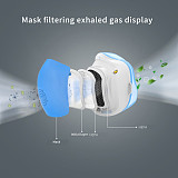 XT-XINTE Smart Electric Masks Three Windshields Anti-haze PM2.5 Anti-dust Anti-Formaldehyde Anti-allergy Mask​s