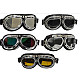 QWINOUT Motorcycle Goggles UV Proof Windproof Glasses Outdoor Cycling Helmets Ski Gafas for ATV Dirt Bike Protective Eyewear