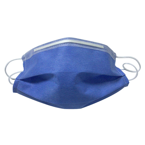 XT-XINTE 50pcs Meltblown Cloth Protective Masks Non-Woven Disposable Masks 3 Layers Thickened Health Care Supplies Dark Blue