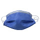 XT-XINTE 50pcs Meltblown Cloth Protective Masks Non-Woven Disposable Masks 3 Layers Thickened Health Care Supplies Dark Blue