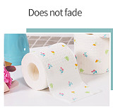 XT-XINTE 9 Rolls Paper Towels Toilet Paper Household Bulk Bath Tissue Bathroom White Color printing Soft 6 Ply 100g/Roll