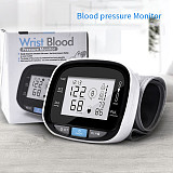 XT-XINTE Sphygmomanomete Fully Automatic Electronic English Voice Broadcast Wrist Blood Pressure Monitor Heart Rate Pulse Meter
