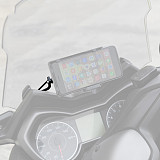 QWINOUT Navigation Bracket Mobile Phone Stand for Yamaha Xmax300 (2A60014)