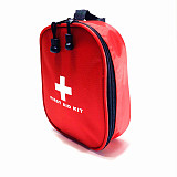 XT-XINTE 17 Items 100Pcs Emergency Survival Kit Portable First Aid Kit Treatment Pack Sport Travel Home Family Medical Bag Outdoor Car Waterproof 16*12*5cm