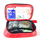XT-XINTE 17 Items 100Pcs Emergency Survival Kit Portable First Aid Kit Treatment Pack Sport Travel Home Family Medical Bag Outdoor Car Waterproof 16*12*5cm