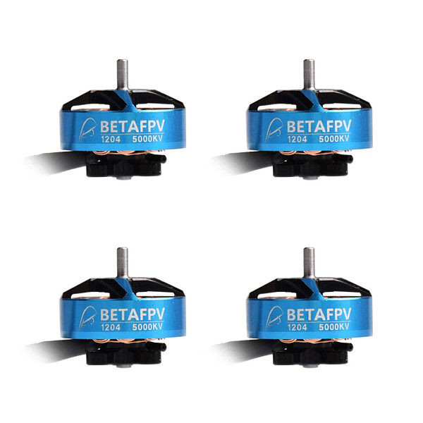 BETAFPV 4PCS 1204 5000KV Brushless Motors for 2-3inch FPV Racing Drone 3S-4S Whoop Drone