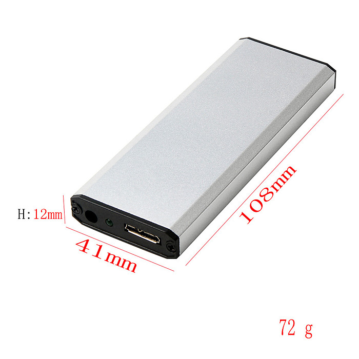 XT-XINTE Portable SSD Case Adapter USB 3.0 HDD Enclosure for 2012 MACBOOK PRO RETINA A1425 A1398 MC976 MD213 MD212 ME662 HDD Mobile Box